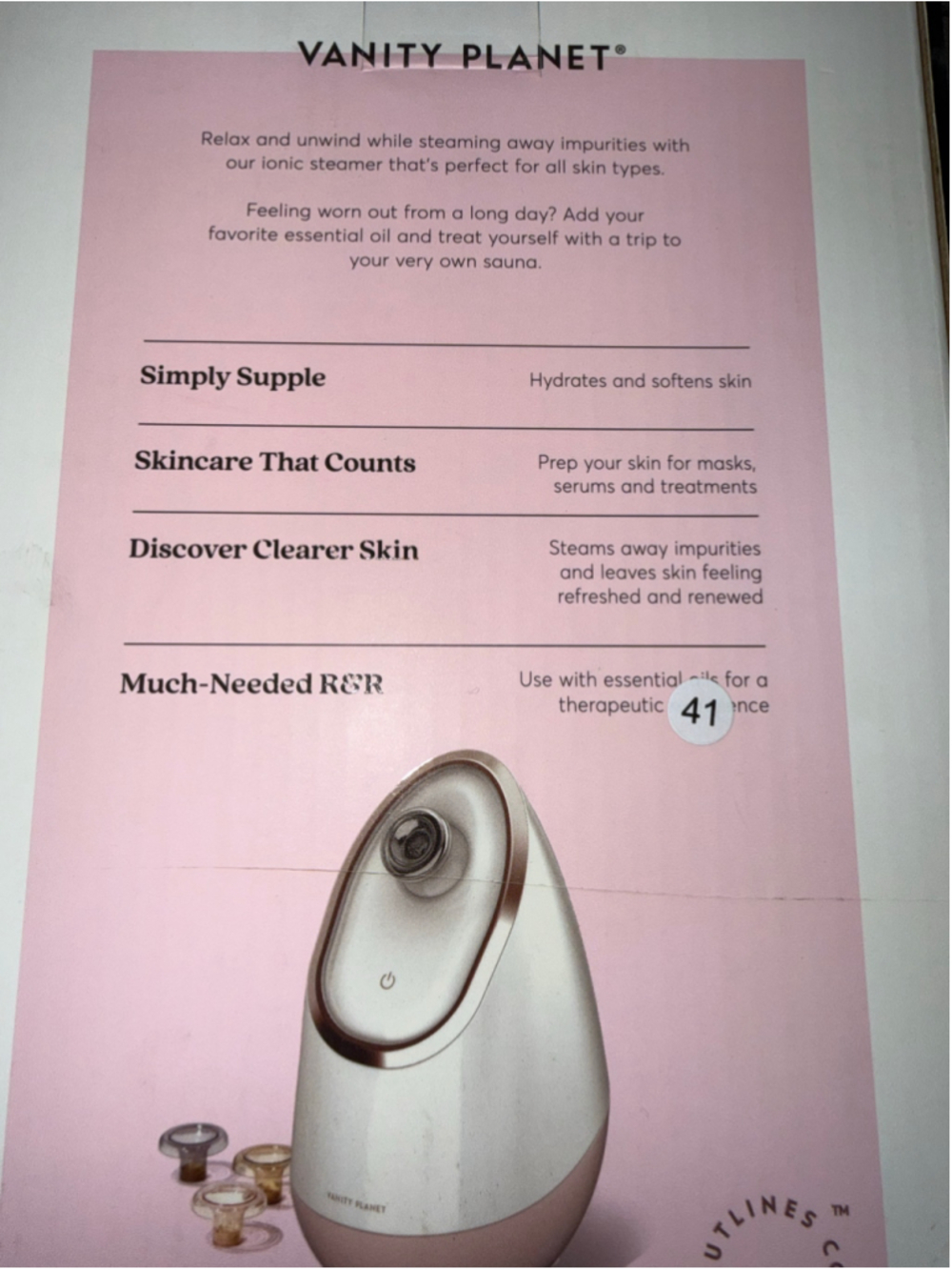 Vanity Planet Facial Cleansing System & Facial Steamer Set Spa Skin Care NEW - Picture 6 of 10